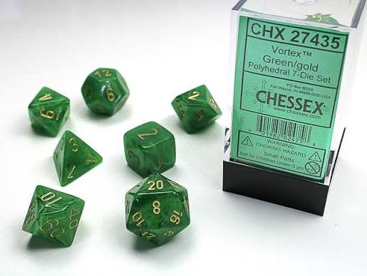 Chessex Standard Vortex 7-Dice Set