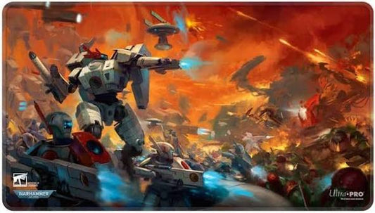 Warhammer 40k Stitched Edge Playmat T'au Empire Codex