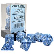 Chessex Standard Speckled 7-Dice Set