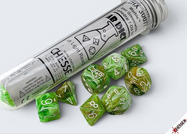 Chessex Lab Dice (7 Die Set)