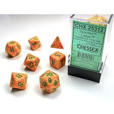 Chessex Standard Speckled 7-Dice Set