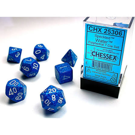Chessex Standard Speckled 7-Dice Set