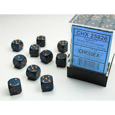 Chessex 12mm Opaque 36 Count D6 Block Pick Your Color