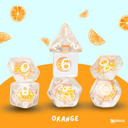 Sirius 7 Dice set Pick your Color