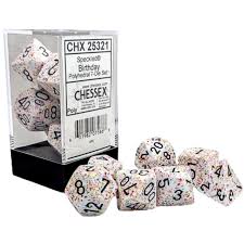 Chessex Standard Speckled 7-Dice Set