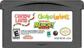 Candy Land Chutes and Ladders Original Memory Game Cartridge Only