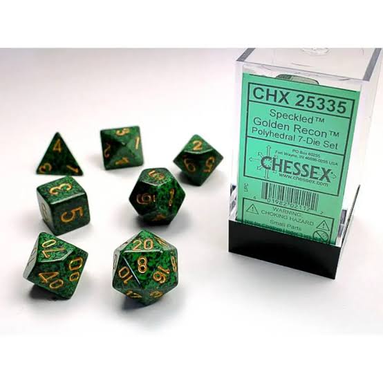 Chessex Standard Speckled 7-Dice Set
