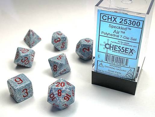 Chessex Standard Speckled 7-Dice Set