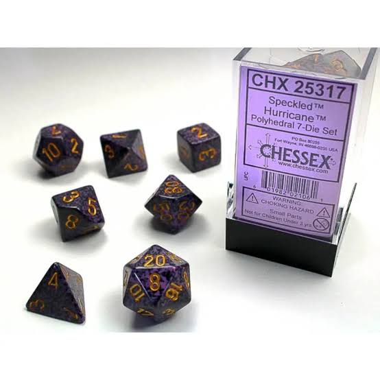 Chessex Standard Speckled 7-Dice Set