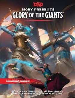 Bigby Presents Glory of the Giants DnD Campaign Book