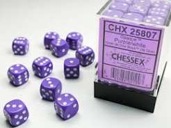 Chessex 12mm Opaque 36 Count D6 Block Pick Your Color
