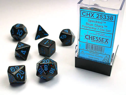 Chessex Standard Speckled 7-Dice Set