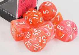 Chessex Standard Festive 7-Dice Set