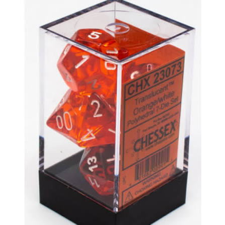 Chessex Standard Translucent 7-Dice Set