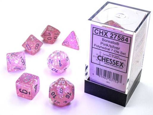 Chessex Standard Borealis 7-Dice Set