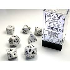 Chessex Standard Speckled 7-Dice Set