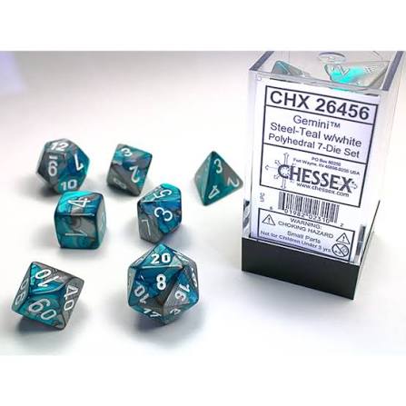 Chessex Standard Gemini 7-Dice Set