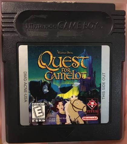 Quest for Camelot Gameboy