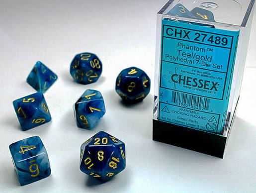 Chessex Standard Random 7-Dice Set