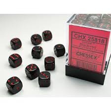 Chessex 12mm Opaque 36 Count D6 Block Pick Your Color