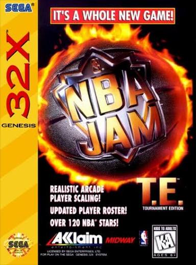 NBA JAM T.E. 32X Genesis
