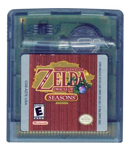 The Legend of Zelda Oracle Of Seasons Gameboy Color