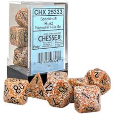 Chessex Standard Speckled 7-Dice Set