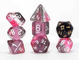 Sirius 7 Dice set Pick your Color