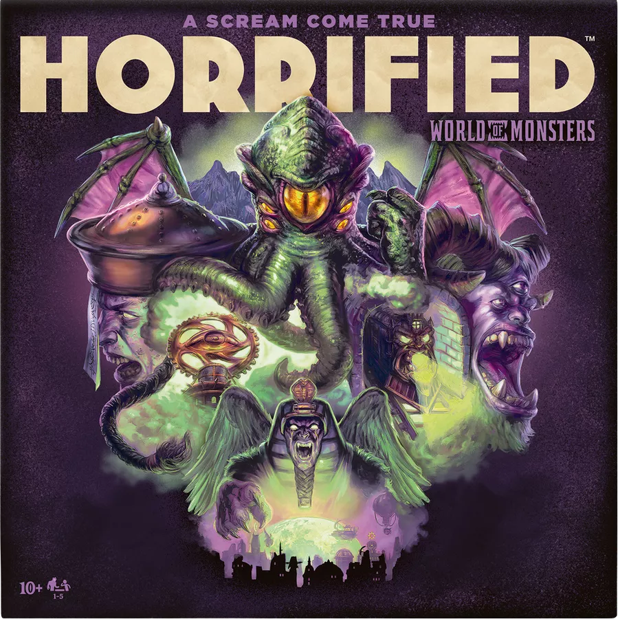Horrified: World of Monsters Board Game