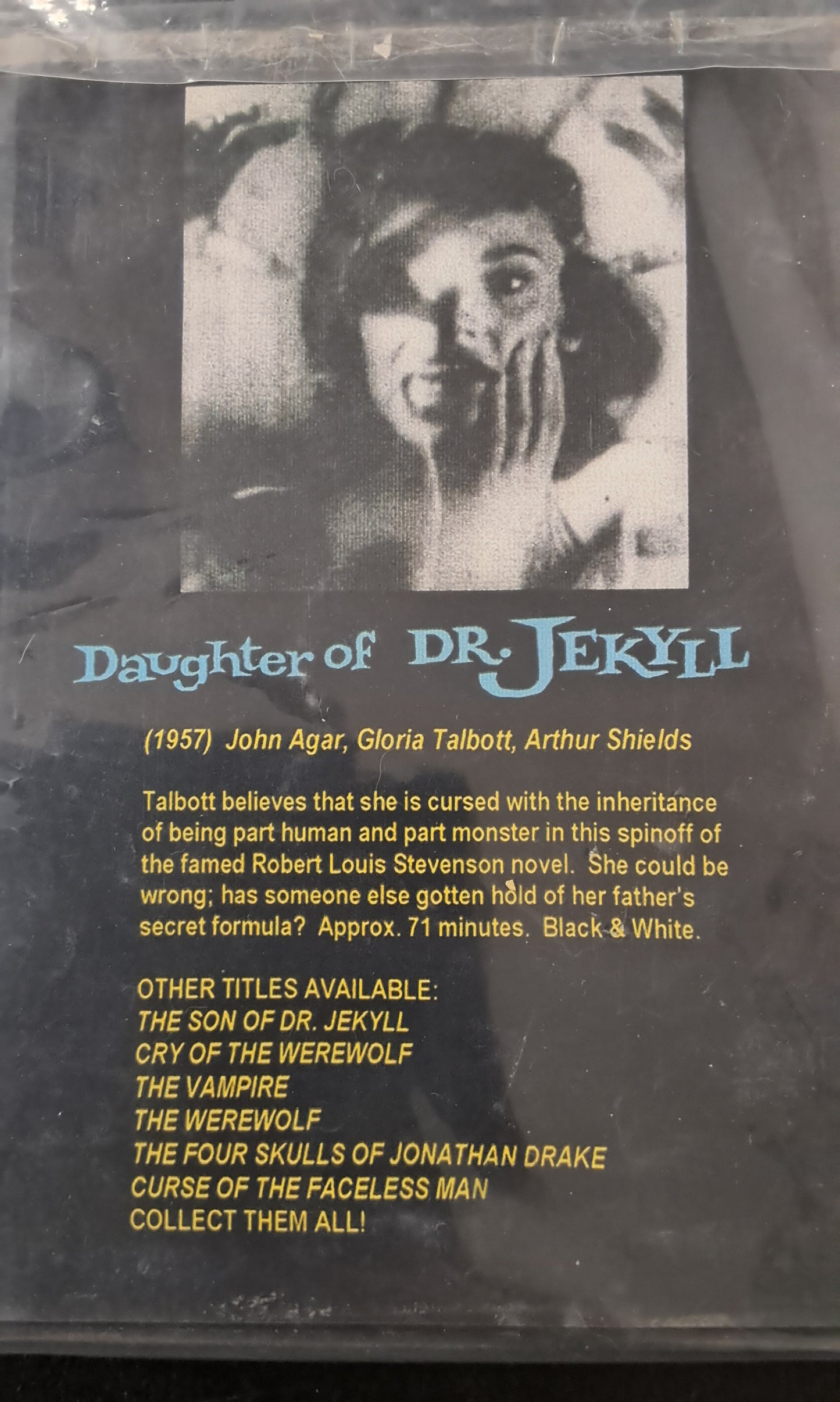 Daughter of Dr. Jekyll DVD