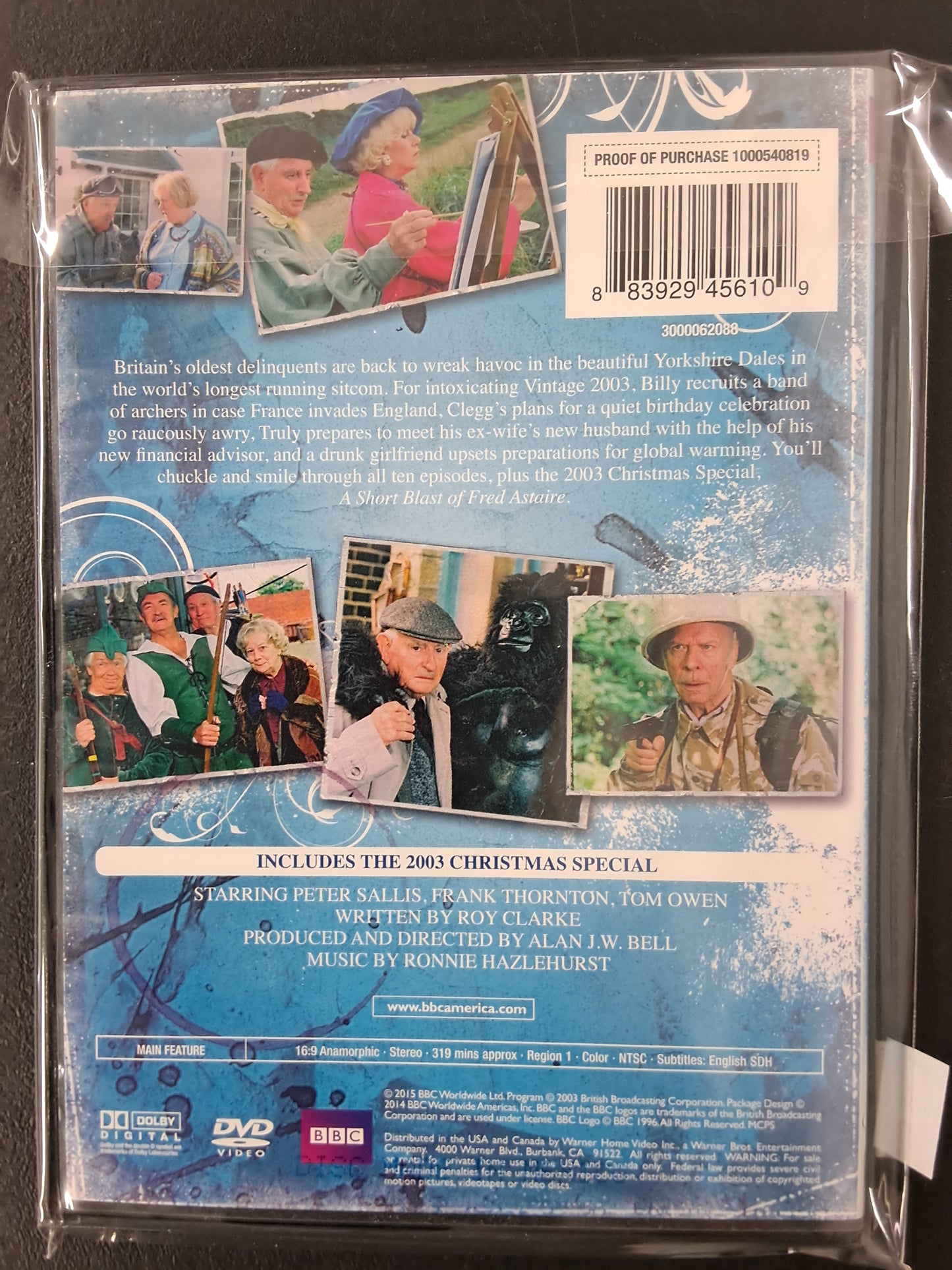 Roy Clarke's Last of the Summer Wine Vintage 2003 DVD