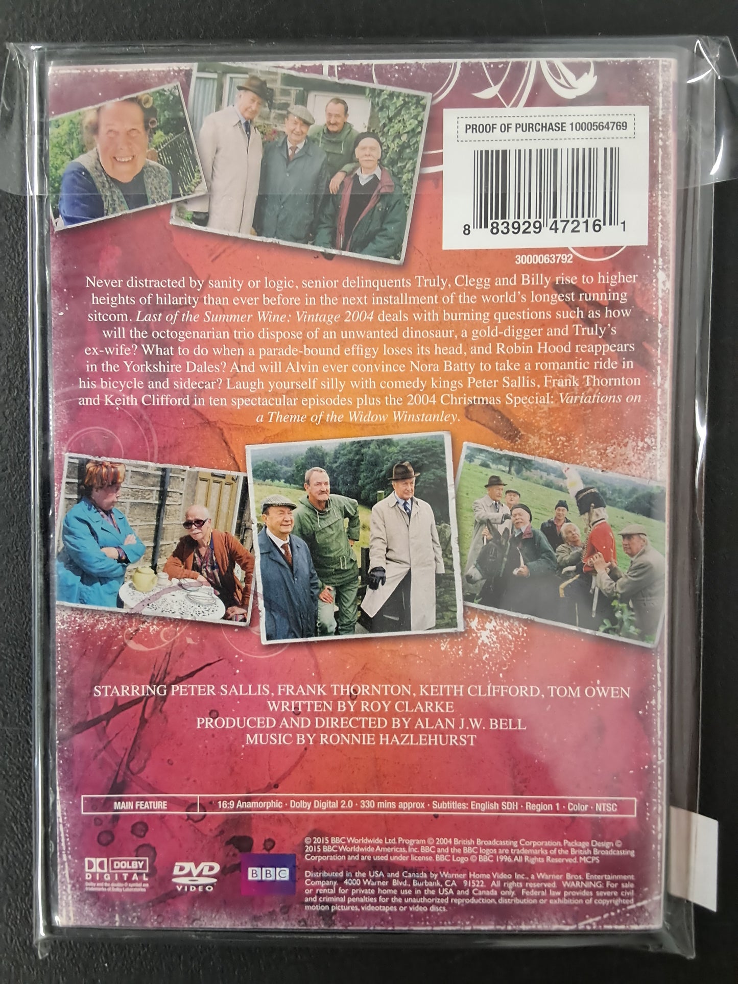 Roy Clarke's Last of the Summer Wine Vintage 2004 DVD