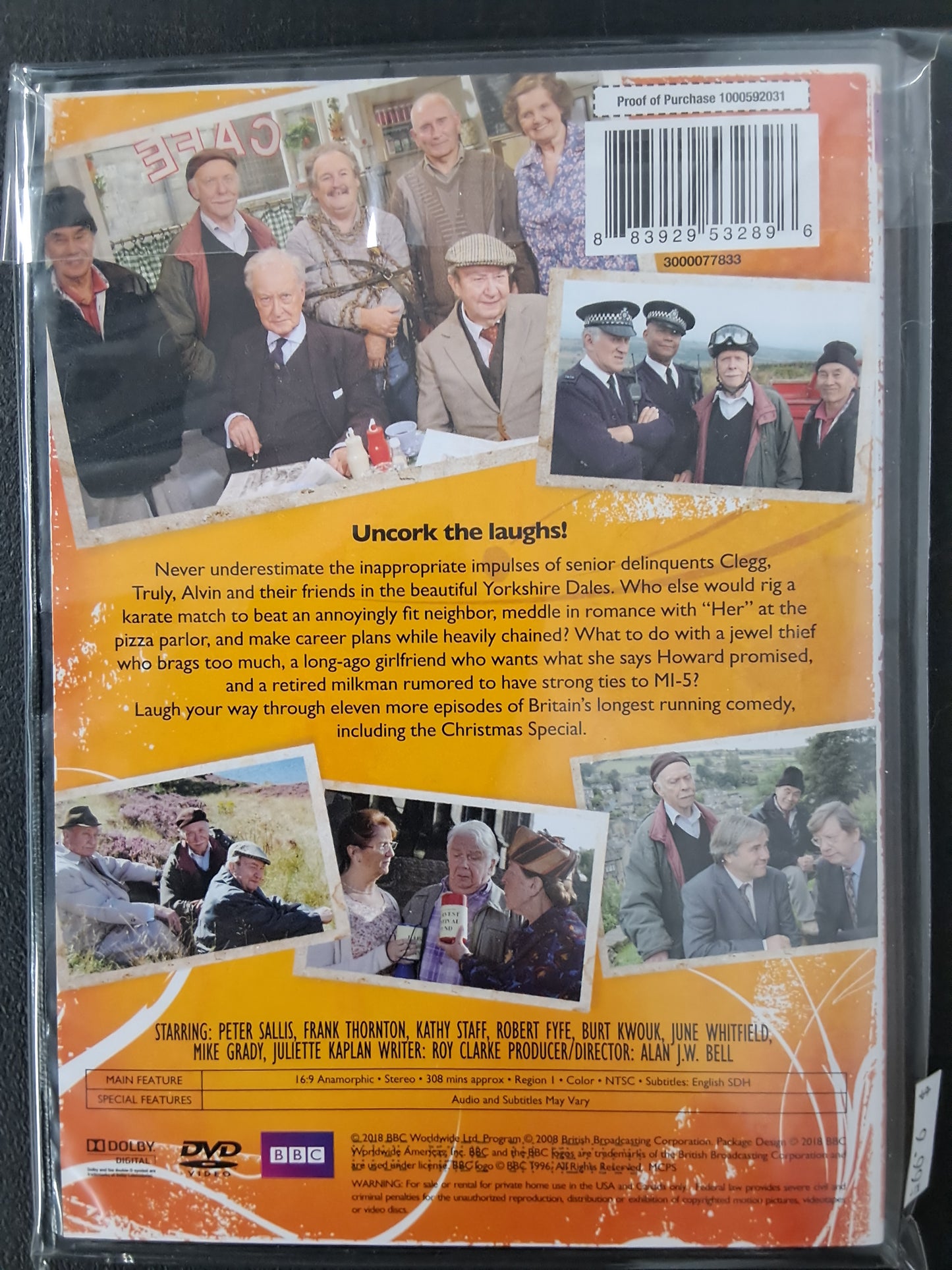 Roy Clarke's Last of the Summer Wine Vintage 2008 DVD
