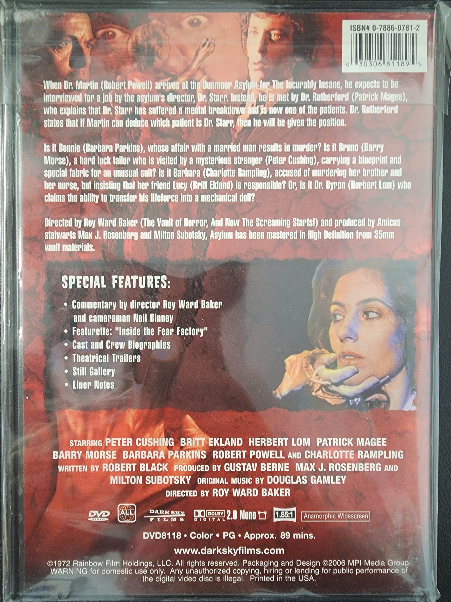 Asylum DVD