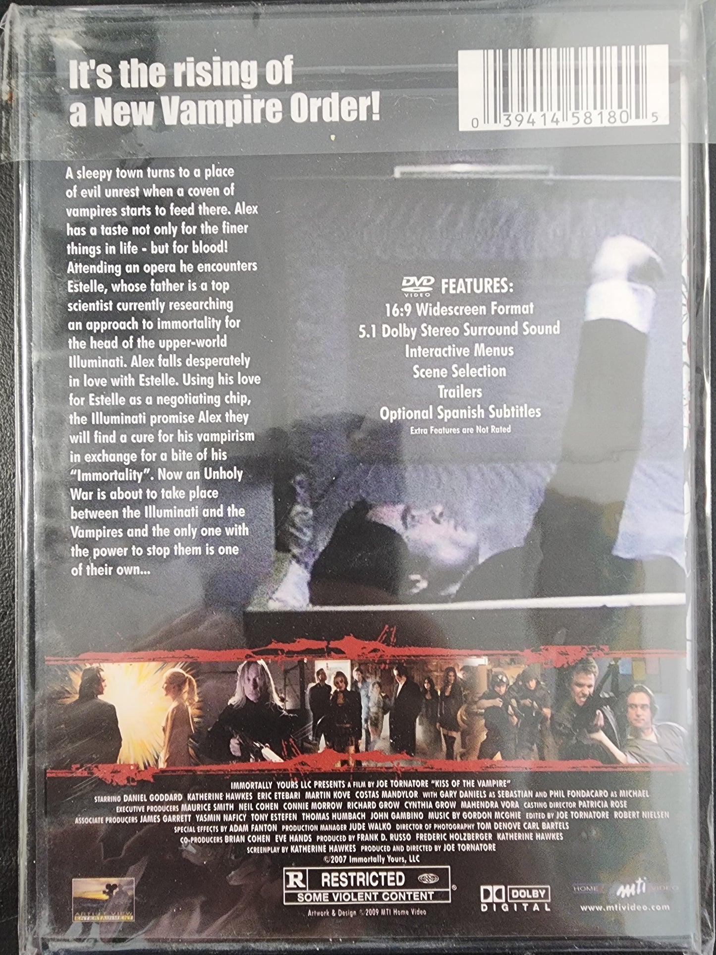 Kiss of the Vampire DVD