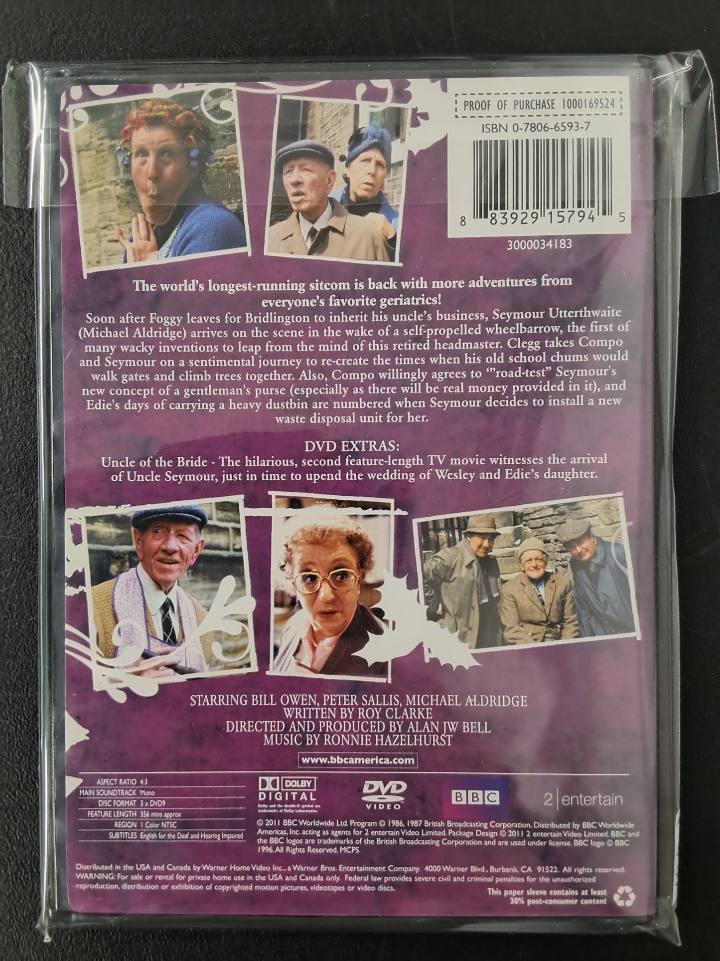 Roy Clarke's Last of the Summer Wine Vintage 1987 DVD