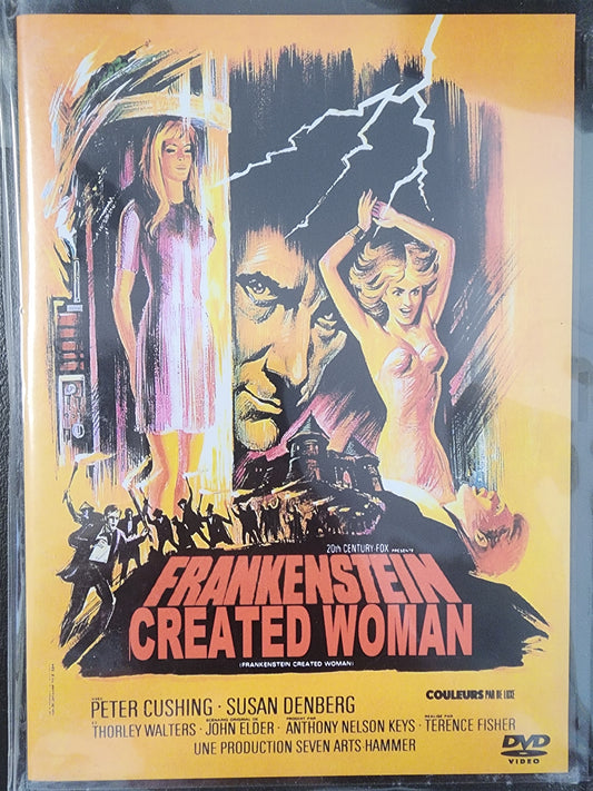 Frankenstein Created Woman DVD
