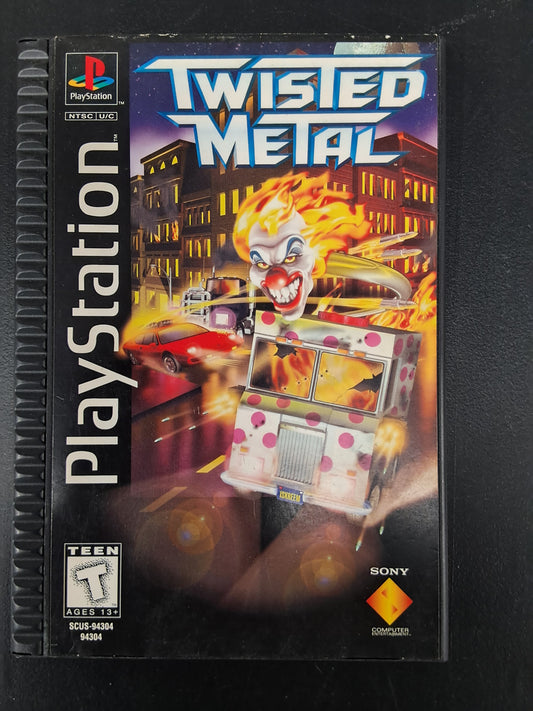 Twisted Metal PS1 Long Box