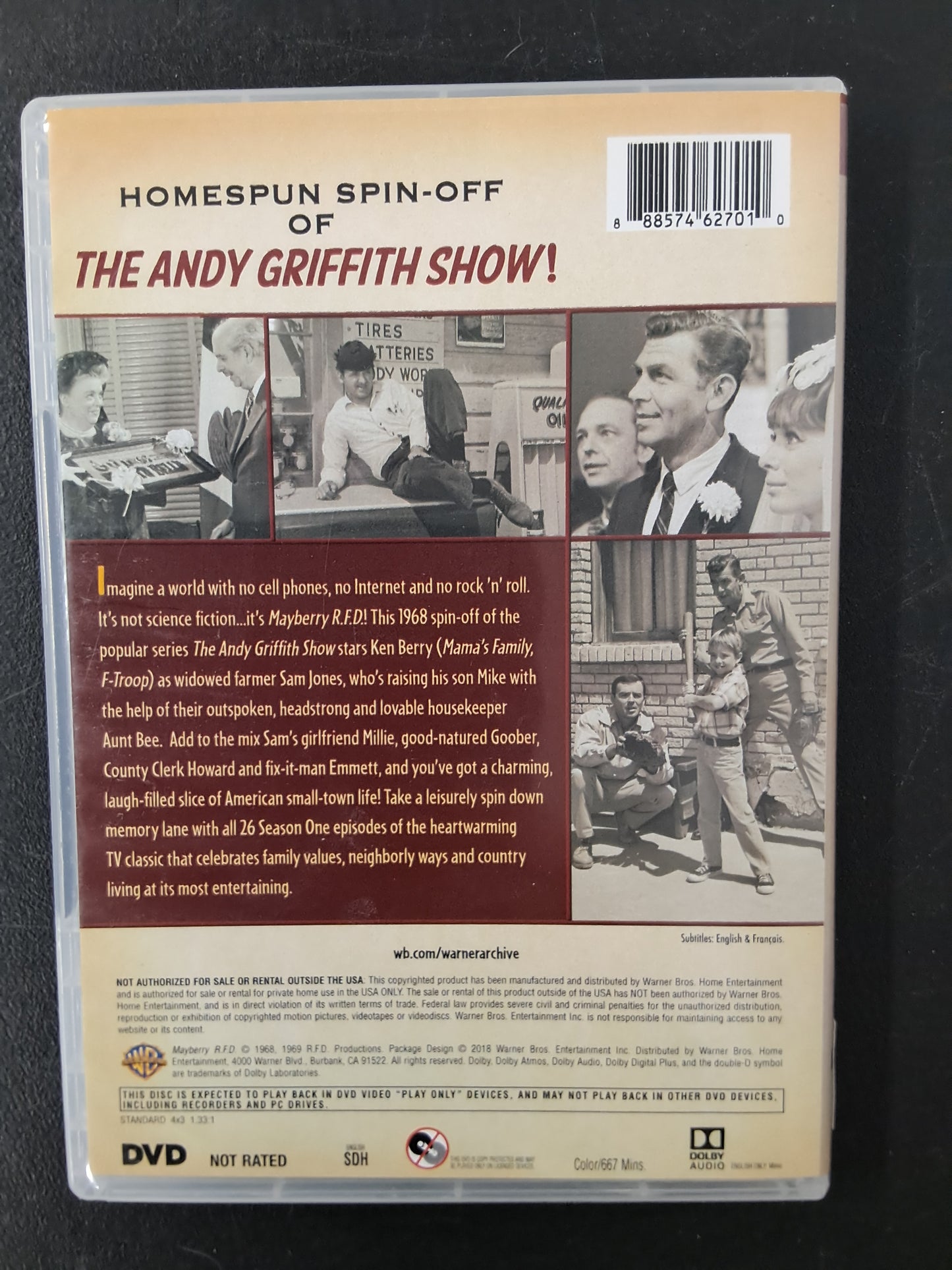 Mayberry R.F.D. Season 1 DVD