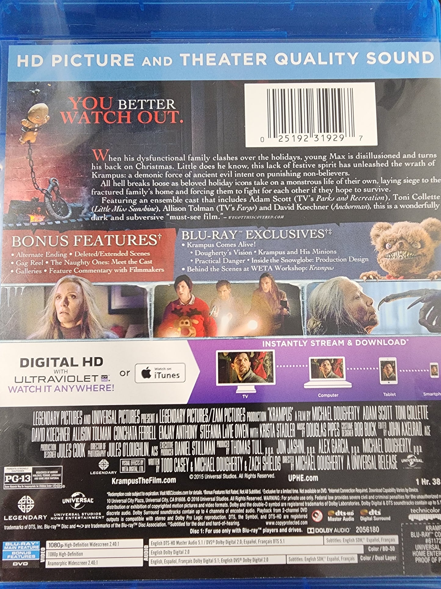 Krampus Blu Ray