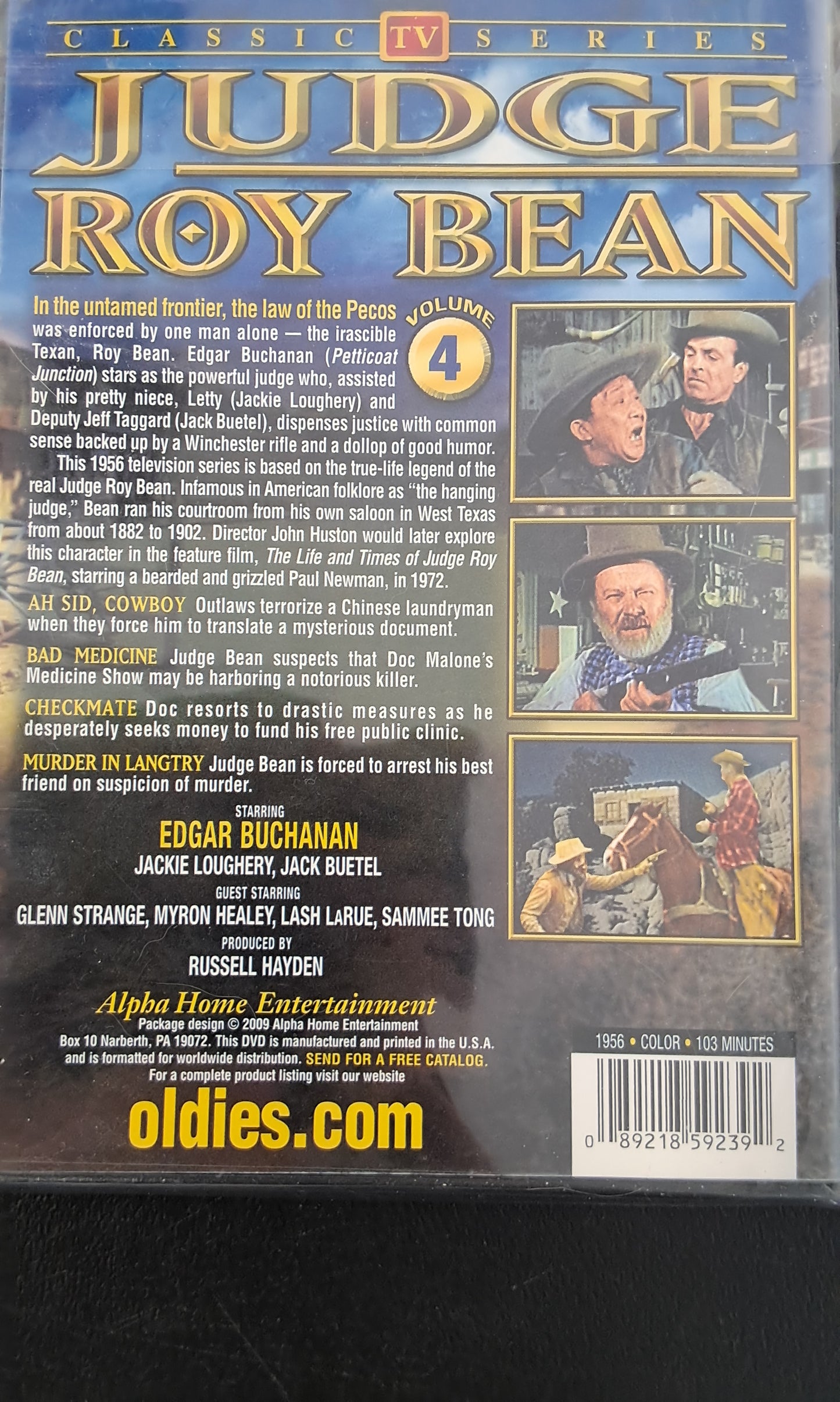 Judge Roy Bean Vol 4 DVD