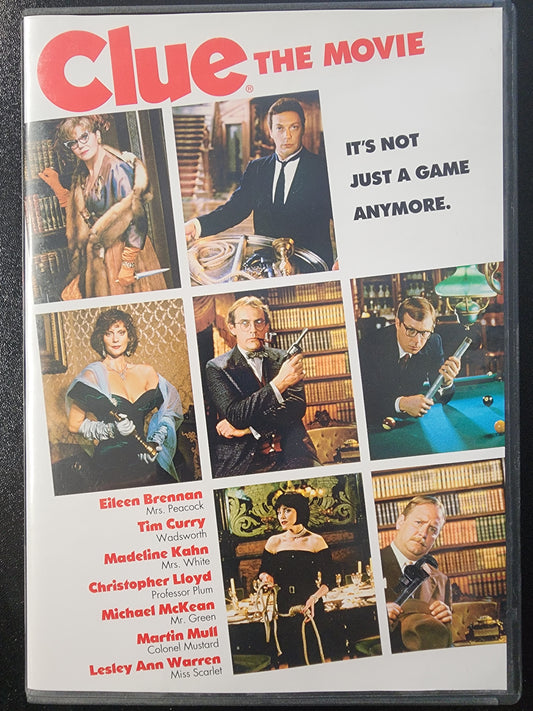 Clue The Movie DVD