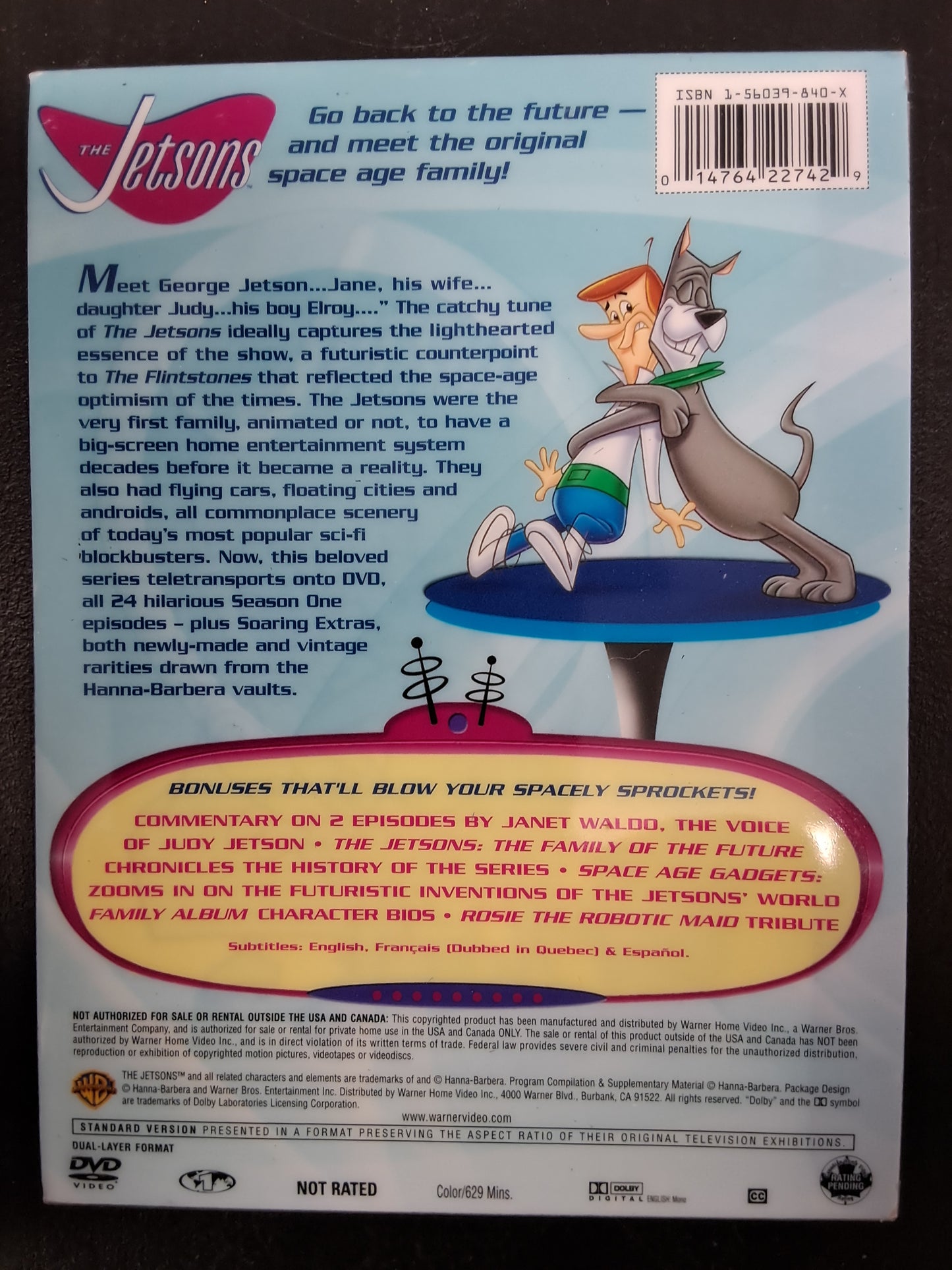 Hanna Barbera Golden Collection The Jetsons Season 1