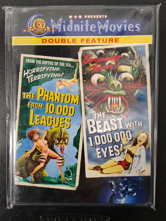 Midnite Movies Double Feature The Phantom From 10,000 Leagues/The Beast With 1,000,000 Eyes!