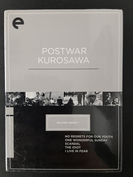 Postwar Kurosawa Eclipse Series 7 DVD