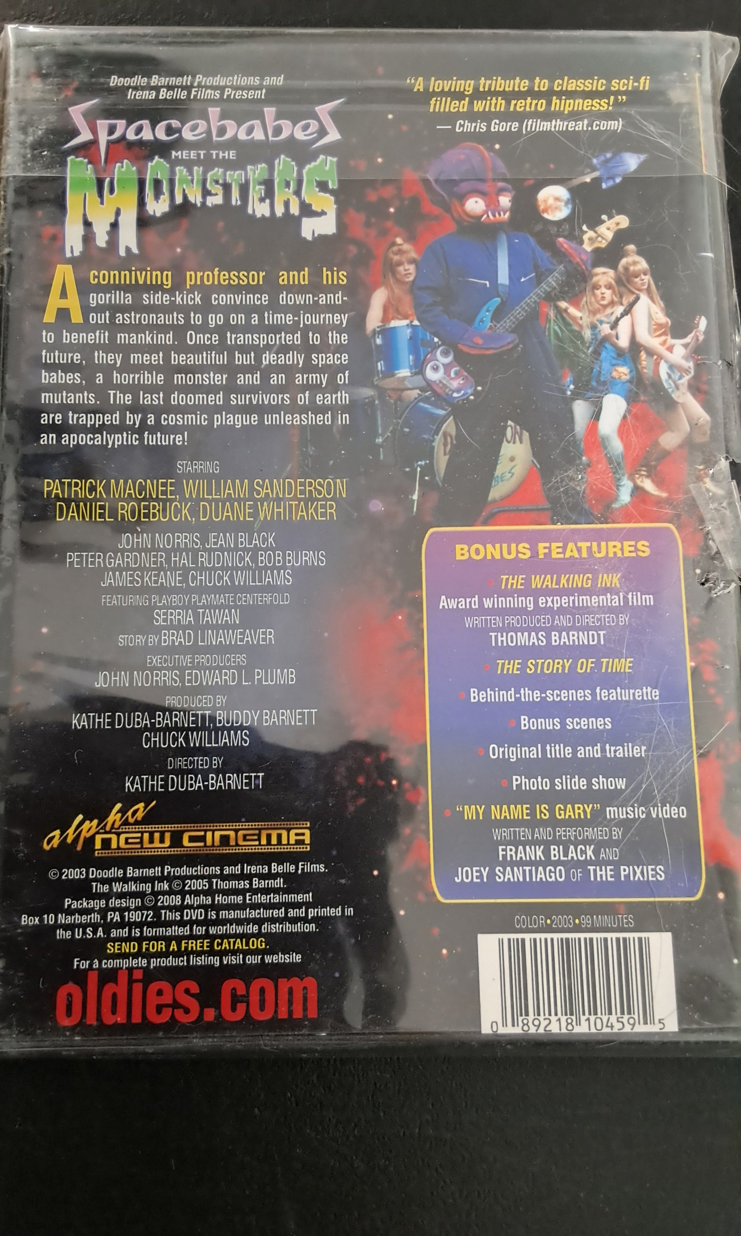 Spacebabes Meet the Monsters DVD