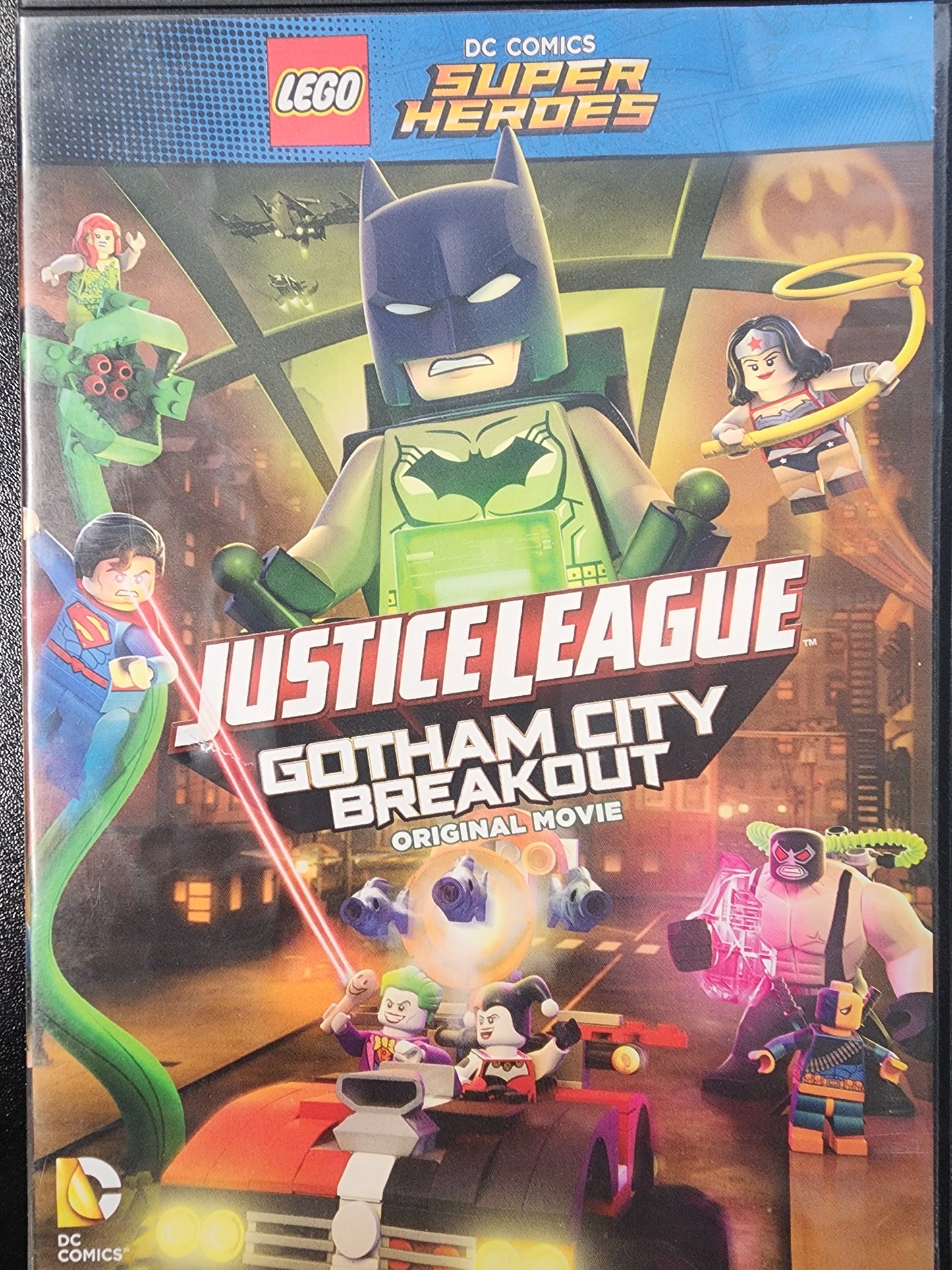 DC Super Heroes Justice League Gotham City Breakout DVD