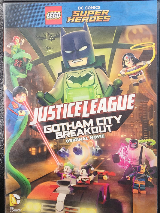 DC Super Heroes Justice League Gotham City Breakout DVD