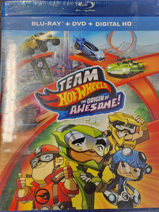 Team HotWheels the Orgin of Awesome Blu Ray