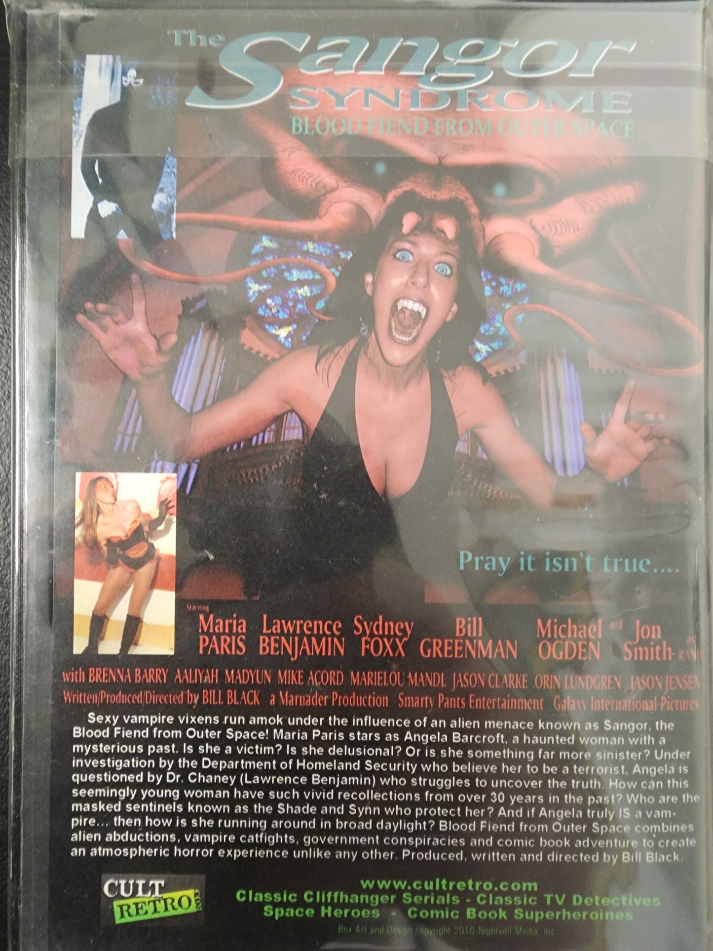 The Sangor Syndrome Blood Fiend From Outer Space DVD